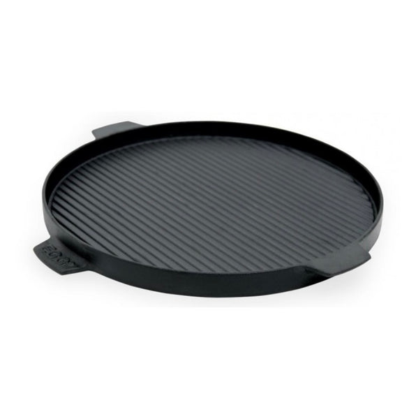 Cast Iron Plancha Griddles Half and Full Round - Big Green Egg — Ceramic  Grill Store