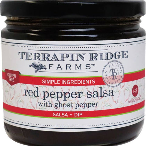 Red Pepper Salsa with Ghost Pepper