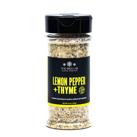 Lemon Pepper + Thyme Seasoning