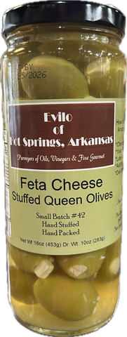 Greek Queen Halkidiki Feta Cheese Stuffed Olives